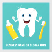 Aangepaste tekst raamsticker (Vel)