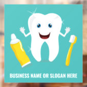 Aangepaste tekst raamsticker (Vel 2)