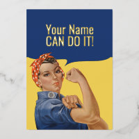 Aangepaste tekst Rosie De Riveter