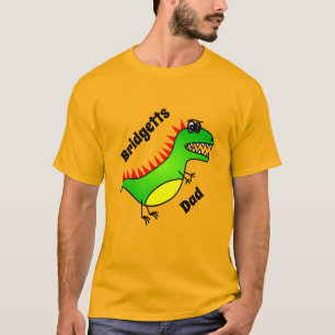 Aangepaste tekst shirt aan show in wie is het team