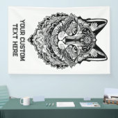 Aangepaste tekst Sierkat Spandoek (Beurs)