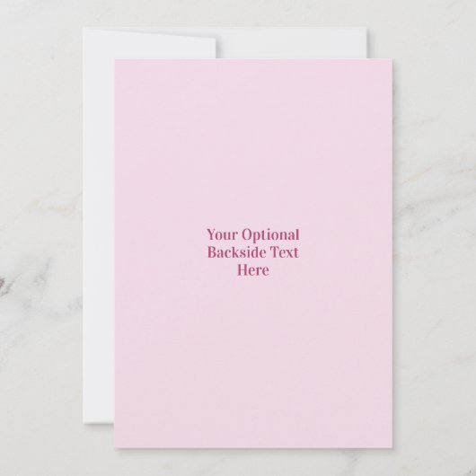 Aangepaste tekst sip, genieten, genieten kaart (Achterkant)