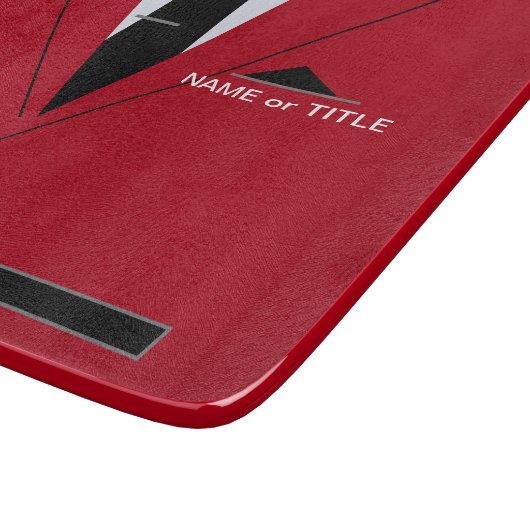 Aangepaste tekst snijraad rode set en nekstrook snijplank (Hoek)