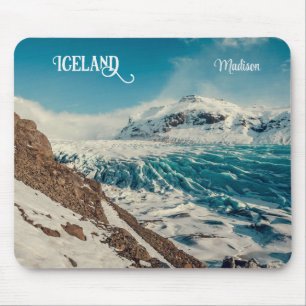 Aangepaste tekst Solheimajokull, IJsland Muismat