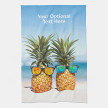 Aangepaste tekst Strand Ananas