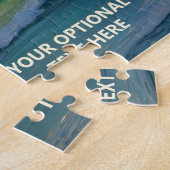 Aangepaste tekst surfen legpuzzel (Zijkant)