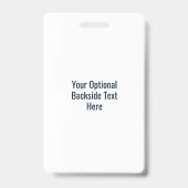 Aangepaste tekst Surfer badges (Achterkant)