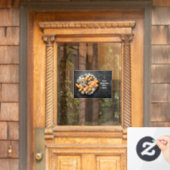 Aangepaste tekst Sushi Platter Raamsticker (Huis Deur)