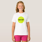 AANGEPASTE TEKST T-SHIRT (Voorkant volledig)