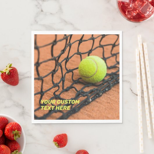 Aangepaste tekst Tennis Servet (Insitu)