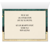 🎾🎄Aangepaste tekst, Tennis Tree Tinsel (Binenzijde Horizontaal (Onderkant))