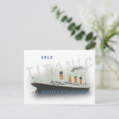  aangepaste tekst Titanic Briefkaart (Staand voorkant)