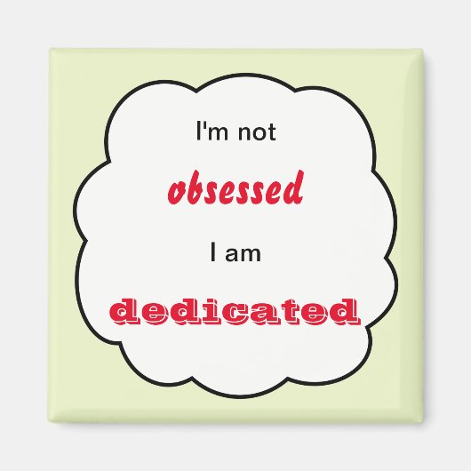 Aangepaste tekst toegewezen inspirerend magneet (Voorkant)