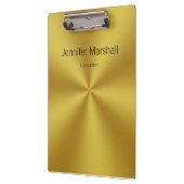 Aangepaste tekst toevoegen aan Faux Gold Klembord (Links)