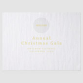 Aangepaste tekst toevoegen aan Logo Tissuepapier (Voorkant)