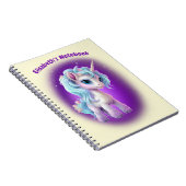 Aangepaste tekst Unicorn notitieboek (Rechterzijde)