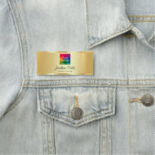 Aangepaste tekst Upload uw foto of bedrijf Logo Naamplaatje (In situ)