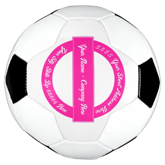 Aangepaste tekst Voetbal Sjabloon ontwerp uw eigen (Gedraaid)