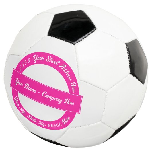 Aangepaste tekst Voetbal Sjabloon ontwerp uw eigen (Drie kwart)