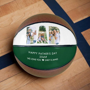 Aangepaste tekst voor aanmaakfoto voor DAD-Letter Basketbal