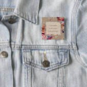  aangepaste tekst voor bijtende flessen vierkante button 5,1 cm (In situ)