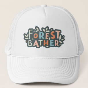 aangepaste tekst voor bosbad trucker pet