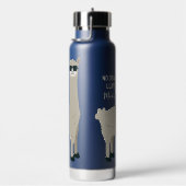 Aangepaste tekst voor Cool Llama Waterfles (Rechts)