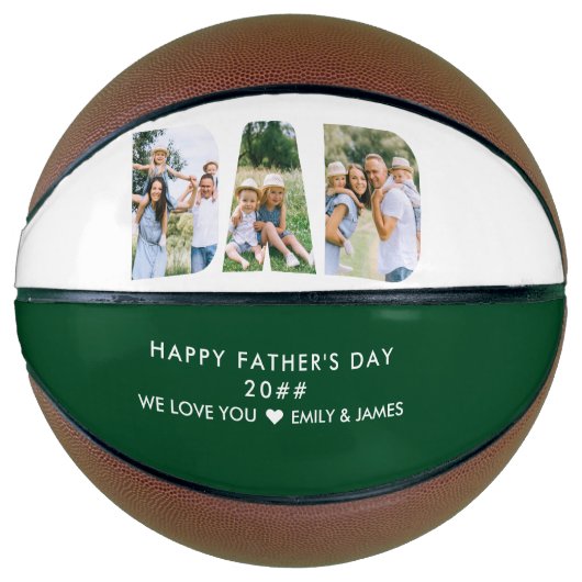 Aangepaste tekst voor DD Letter Cutout Photo Colla Basketbal (Voorkant)