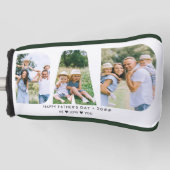 Aangepaste tekst voor DD Letter Cutout Photo Colla Golfheadcover (Voorkant)