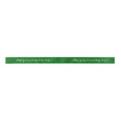 Aangepaste tekst voor Emerald Green Lint (Voorkant)