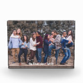 Aangepaste tekst voor fotoblok Aangepaste naam (Voorkant)