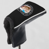 Aangepaste tekst voor foto's golfheadcover (3/4 voorkant)