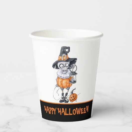 Aangepaste tekst voor gehakt teken papieren bekers (Achterkant)