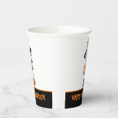 Aangepaste tekst voor gehakt teken papieren bekers (Links)