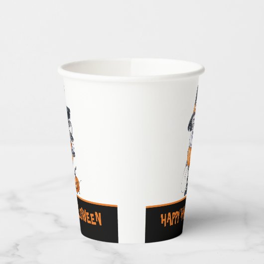 Aangepaste tekst voor gehakt teken papieren bekers (Links)