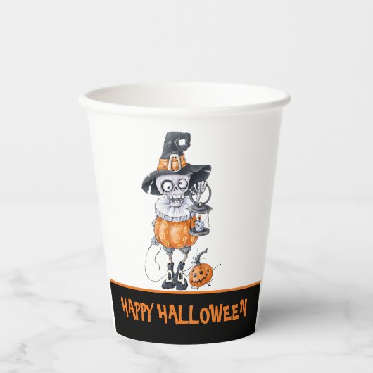 Aangepaste tekst voor gehakt teken papieren bekers (Voorkant)