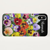 Aangepaste tekst voor gepersonaliseerde kleurige p Case-Mate iPhone case (Achterkant (horizontaal))