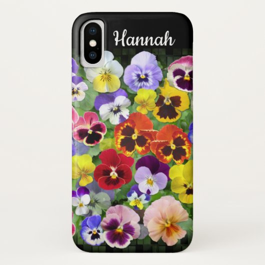Aangepaste tekst voor gepersonaliseerde kleurige p Case-Mate iPhone case (Achterkant)