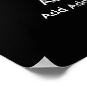 Aangepaste tekst voor haaienaanval poster (Hoek)