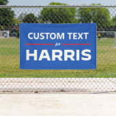 Aangepaste tekst voor Harris 2024 Spandoek (Insitu)