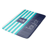 Aangepaste tekst voor hedendaagse autische anker badmat (Gekanteld)