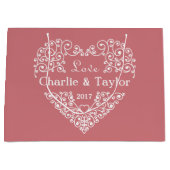 Aangepaste tekst voor sierdoeleinden grote cadeau  groot cadeauzakje (Voorkant)