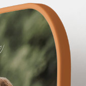 Aangepaste tekst voor verticale fotoweergave pickleball paddle (Links Detail)