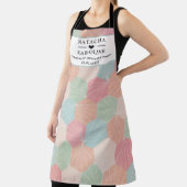 Aangepaste tekst, waterverf keuken schort (Insitu)