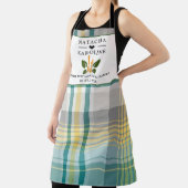 Aangepaste tekst, waterverf keuken schort (Insitu)