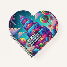 Aangepaste tekst Whimsical Candy Castle Toren Zoet