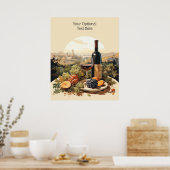 Aangepaste tekst Wijnliefhebber's Poster (Keuken)