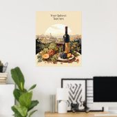 Aangepaste tekst Wijnliefhebber's Poster (Thuiskantoor)