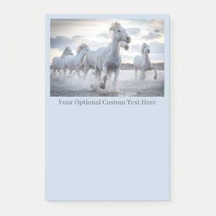 Aangepaste tekst Witte Paarden Post-it® Notes