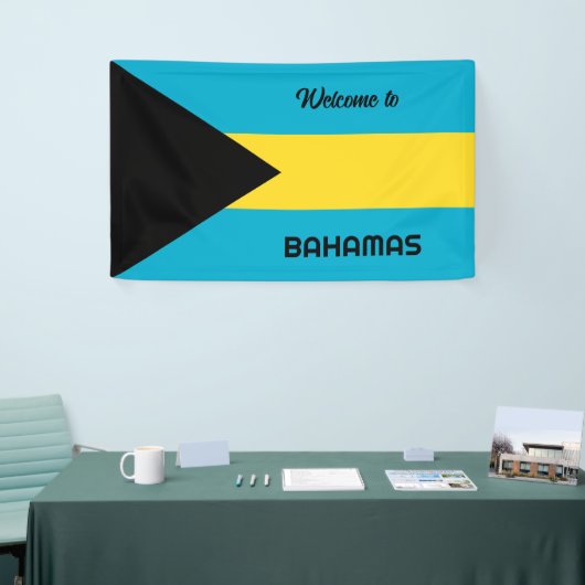 Aangepaste tekstbahama's spandoek (Beurs)